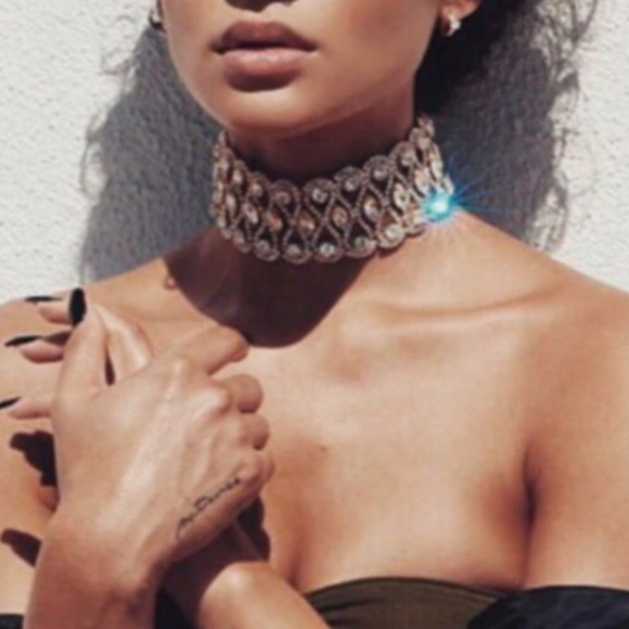 New! Rhinestone Choker Neckla… - Picture 9 of 14